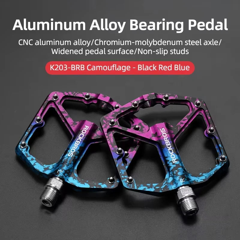 Rockbros Aluminum Alloy Cycling Pedals With Sealed Bearings