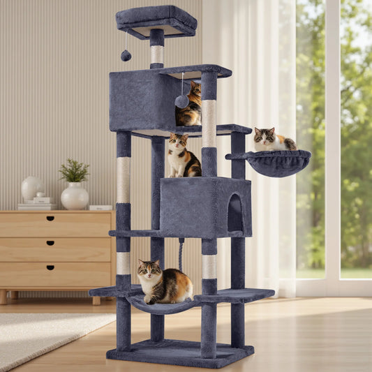 MCQ Cat Tree Tower With Multi Level Climbing Scratching Posts