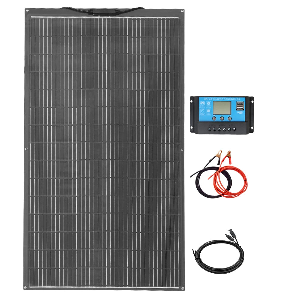 BOGUANG 200W Flexible Monocrystalline Solar Panel Waterproof