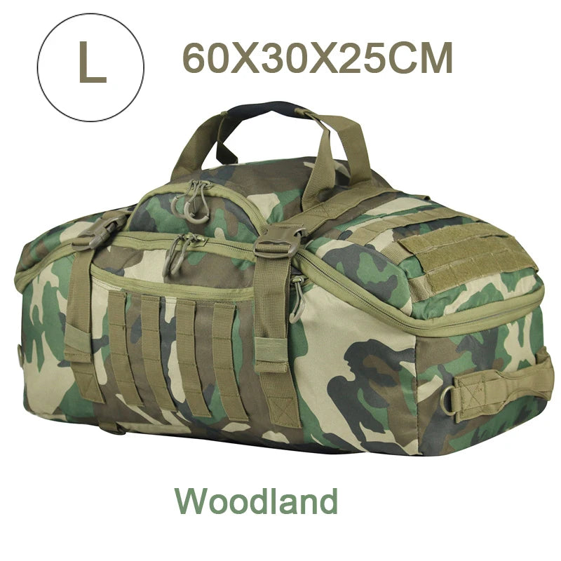 LQARMY Tactical Molle Backpack For Travel Camping And Hiking