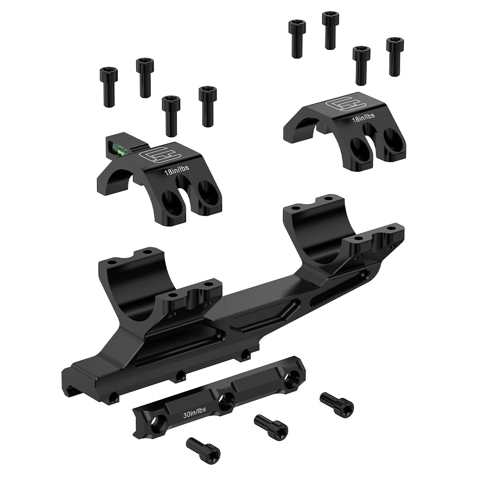 WestHunter 30mm Cantilever Picatinny Scope Mount With Bubble Level