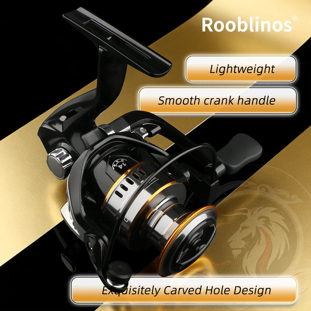 Roublinos Ultra Light Spinning Reel Sealed Bearings 22 Lb Drag
