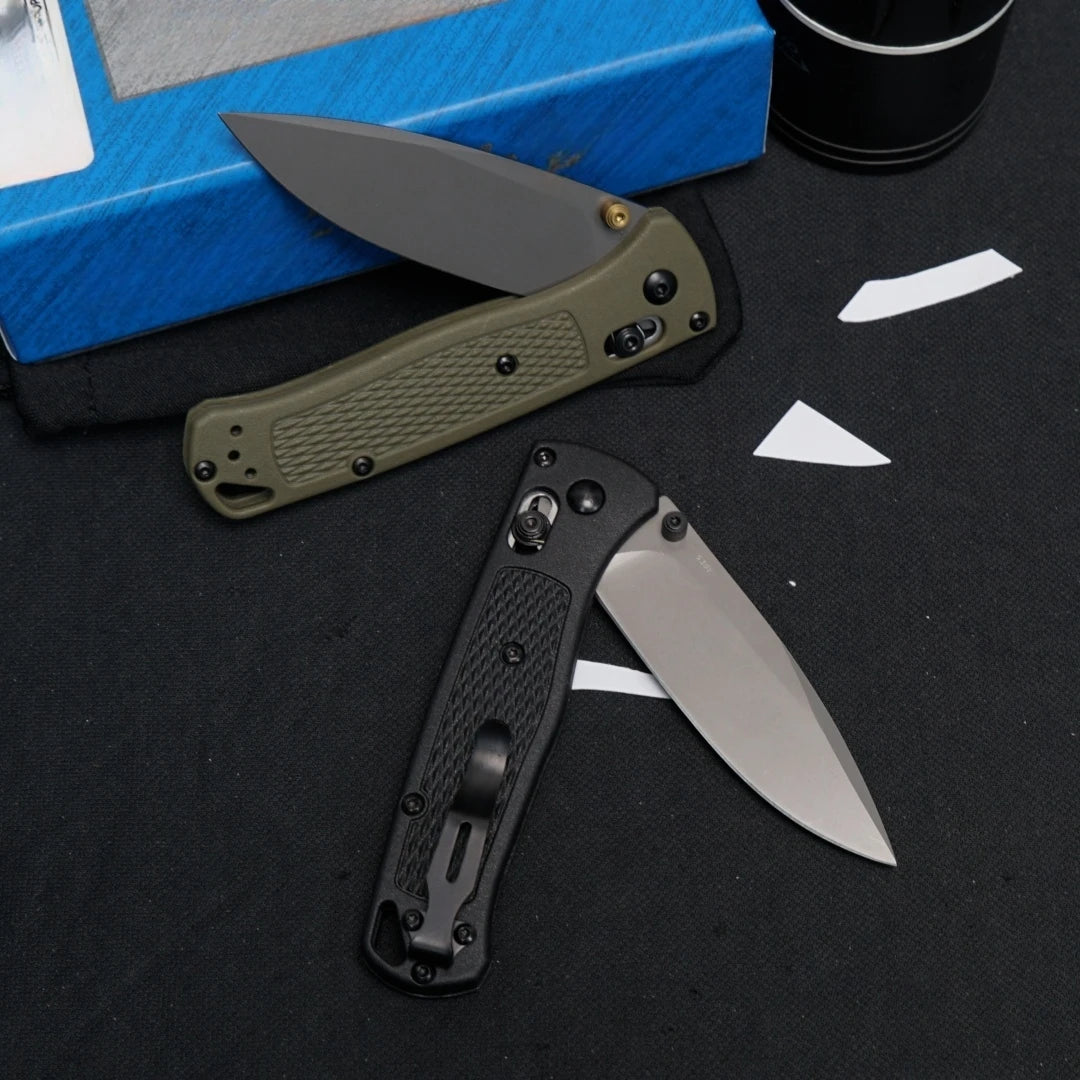 HX Outdoors Folding Survival Knife With Stainless Steel Blade