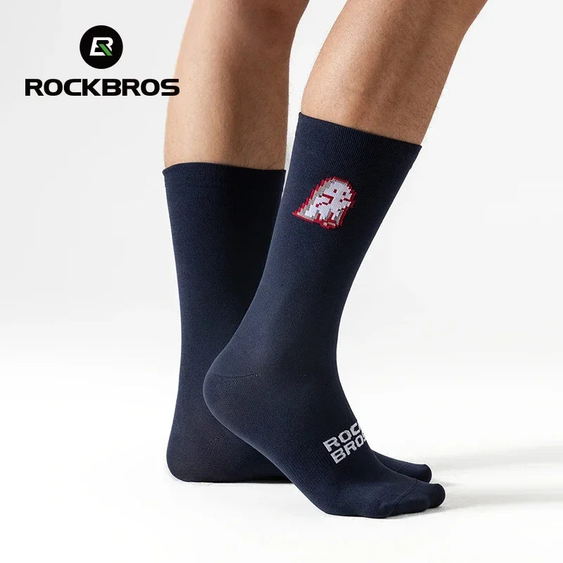 ROCKBROS Unisex Socks Running And Cycling Breathable 4 Pack