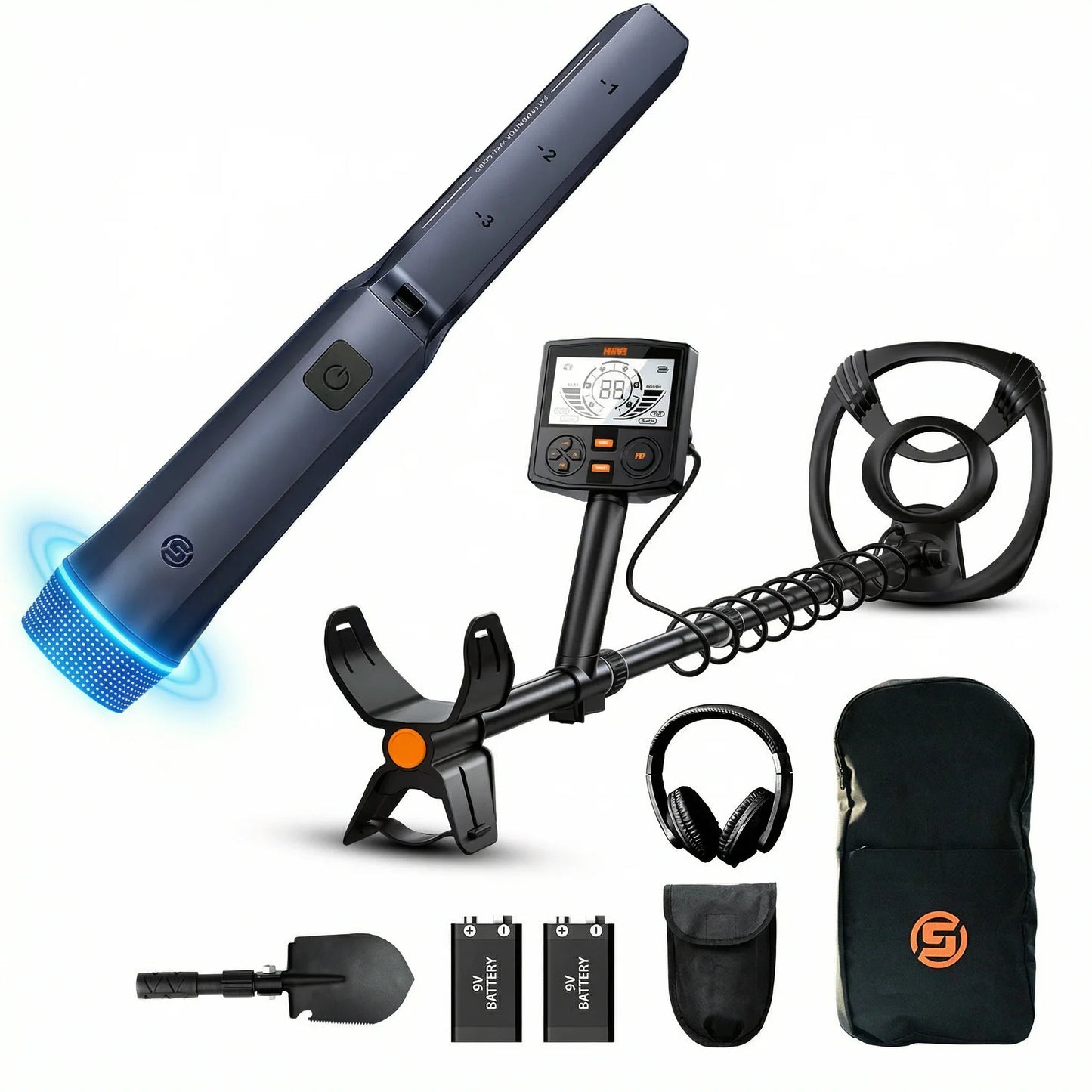 SUNPOW Professional Pinpoint Metal Detector For Treasure Hunting