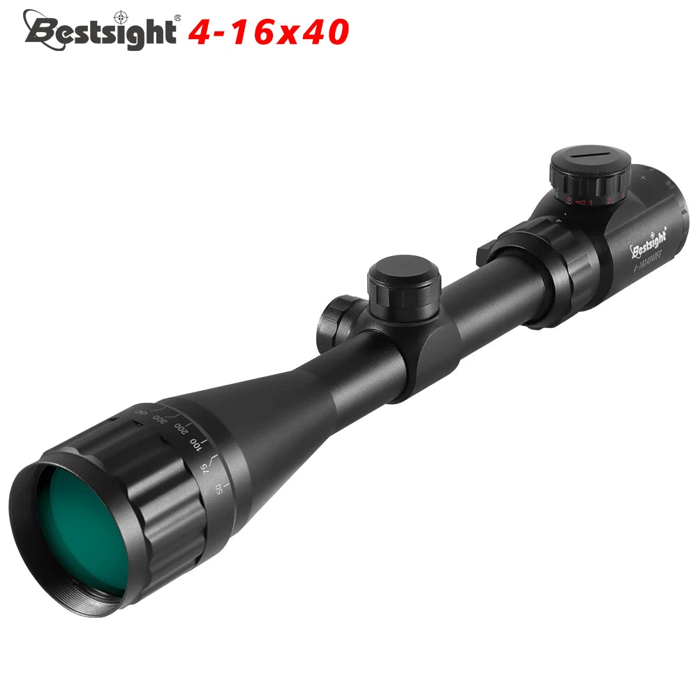 Nabila 4-16X40 AOE Optics Illuminated Red Green Dot Rifle Scope