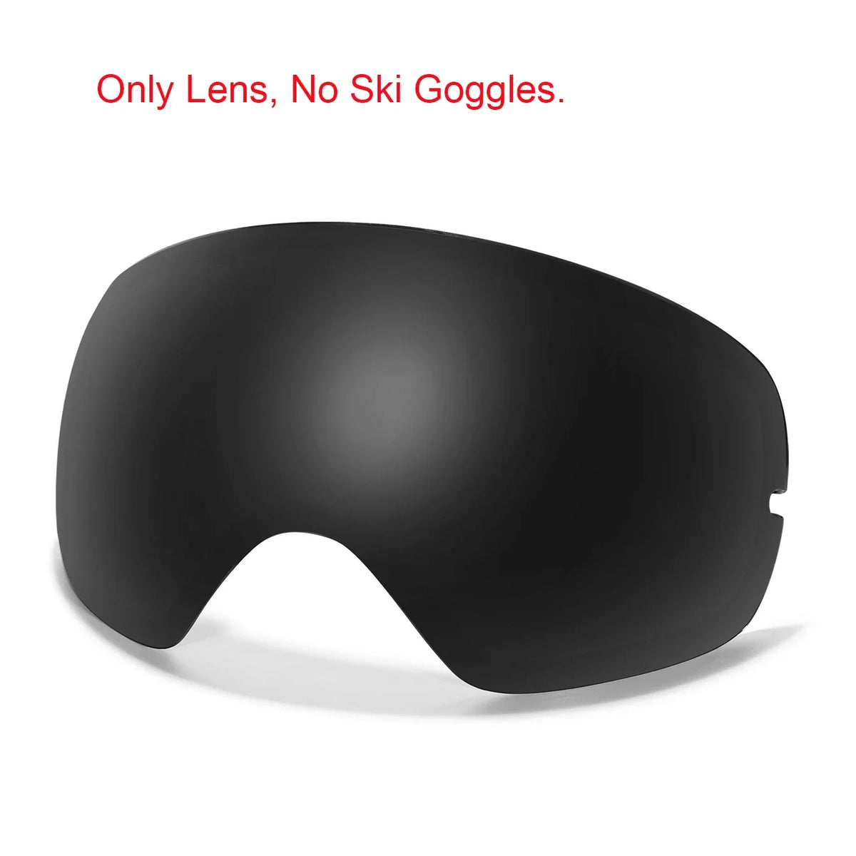 Unisex UV400 Anti Fog Ski Goggles With Polycarbonate Tpu Frame