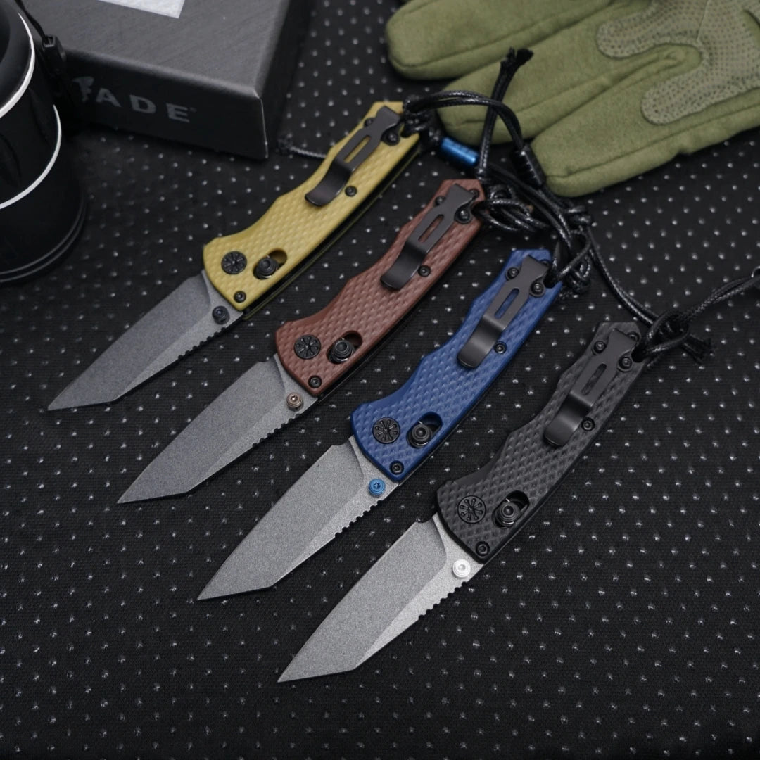 HX Outdoors Multifunctional Stainless Steel Folding Outdoor Camping Knife