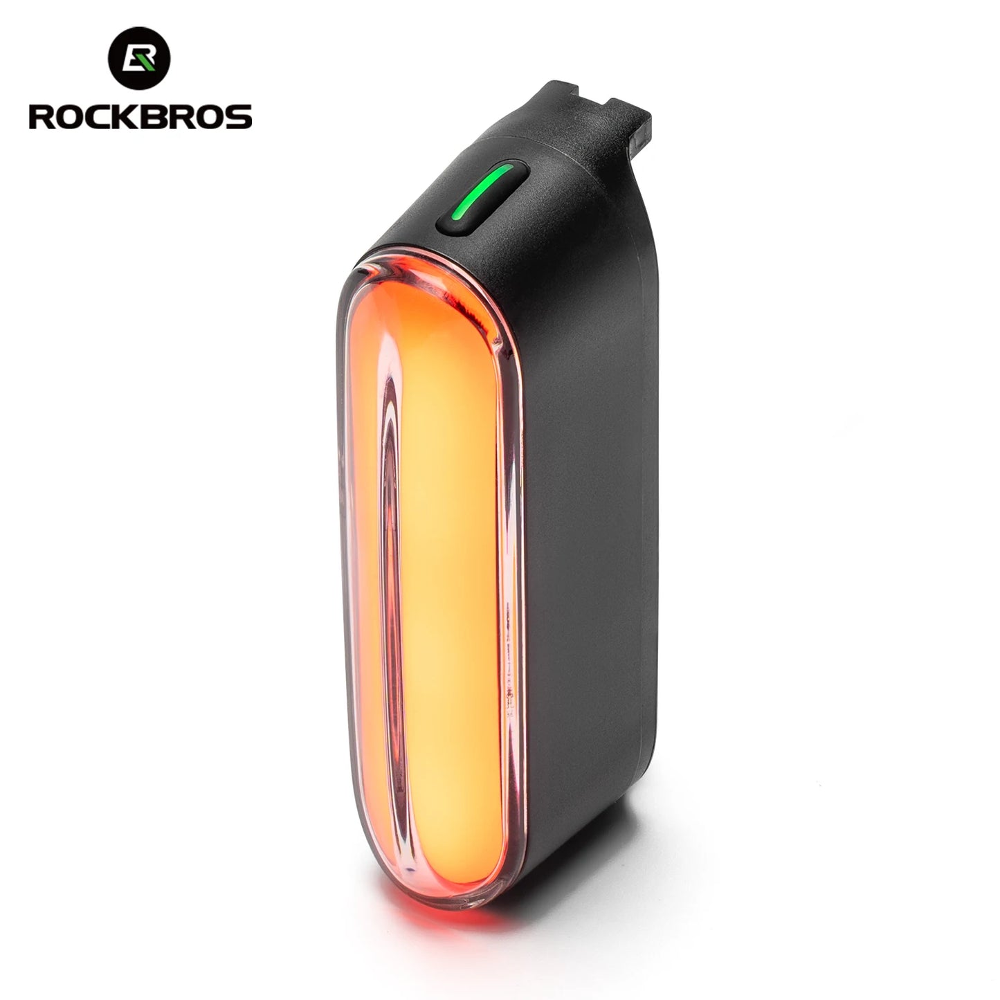 Rockbros Intelligent Smart Bicycle Tail Light Featuring Automatic Brake Sensor