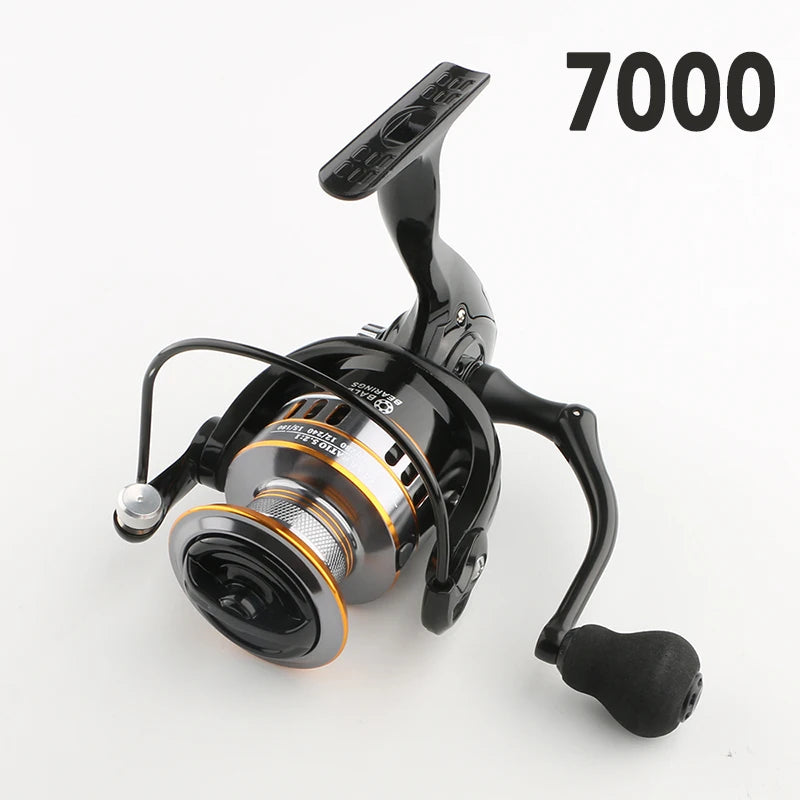 Rooblinos Ry Spinning Fishing Reel Featuring Smooth Operation Eva Knob