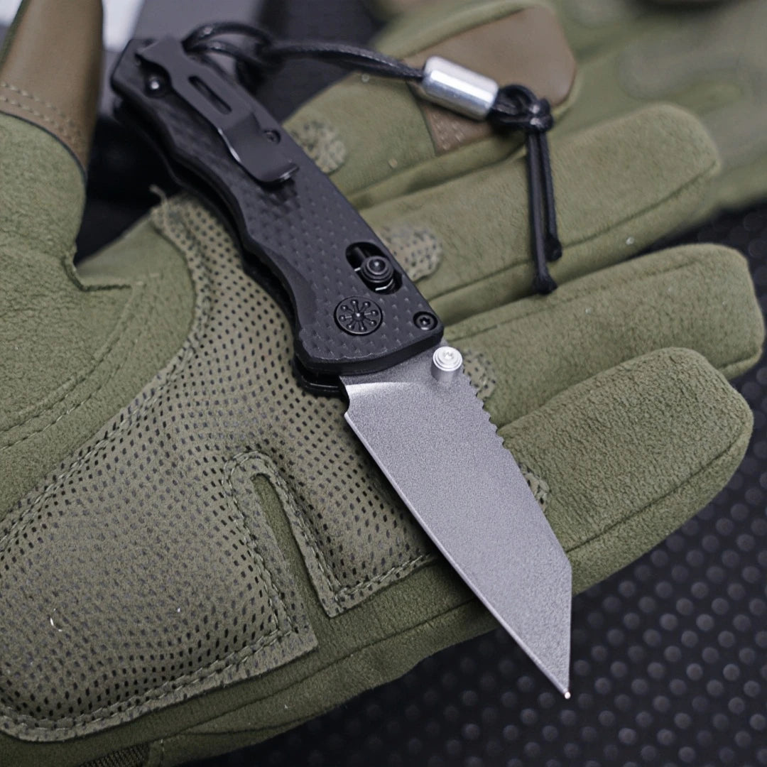 HX Outdoors Multifunctional Stainless Steel Folding Outdoor Camping Knife