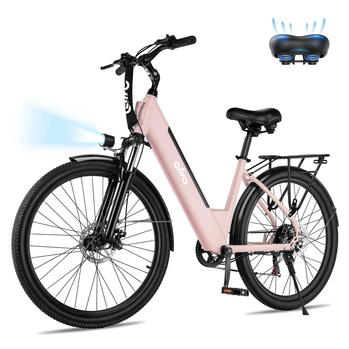 Qlife Cityone St Electric Commuter Bike With Step Thru Frame