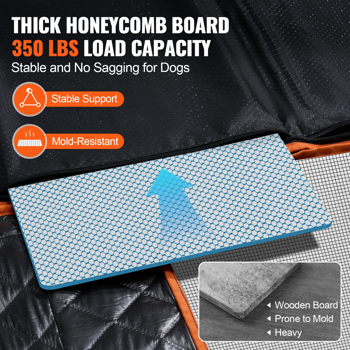 SucceBuy Back Seat Extender Dog Car Seat Cover Hammock Mesh