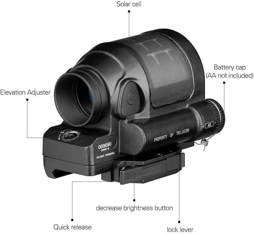 Nabila Solar Red Dot Reflex Sight For Hunting Rifles