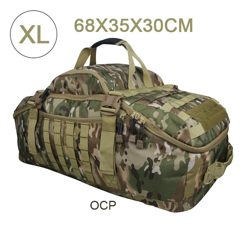 LQARMY Tactical Molle Backpack For Travel Camping And Hiking