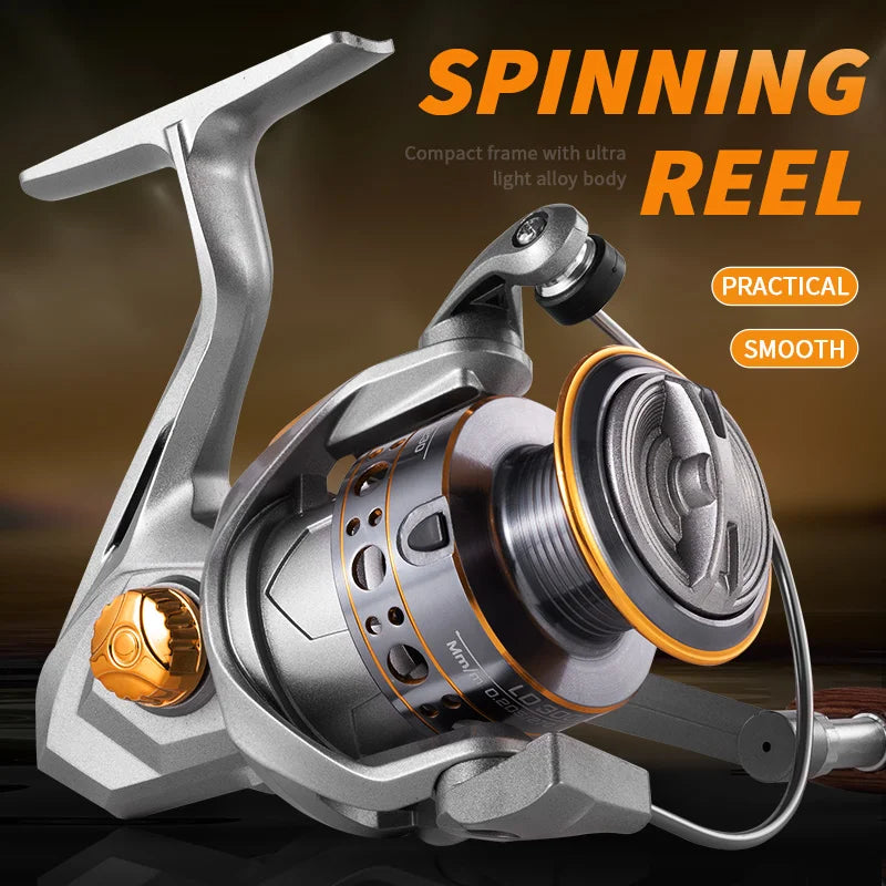 Rooblinos LD Lightweight Spinning Reel For Freshwater Saltwater Fishing